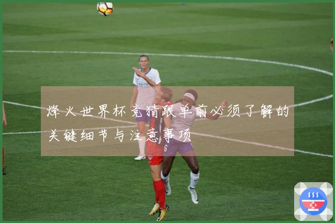 烽火世界杯竞猜跟单前必须了解的关键细节与注意事项